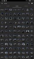 Beyond black platin icon pack  تصوير الشاشة 3