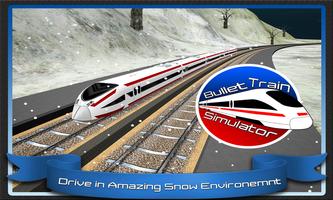 Speed Bullet Train Drive 3D Cartaz