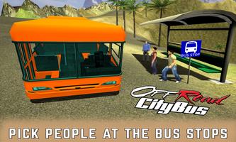 Super City Bus : Off Road 3D captura de pantalla 1