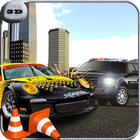 Robber Crime Driver Escape 3D icône