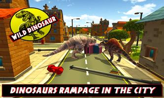 Wild Dinosaur Simulator 2016 Cartaz