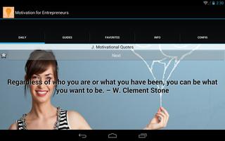 برنامه‌نما Motivation for Entrepreneurs عکس از صفحه