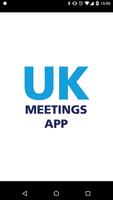 UK Meetings App Affiche