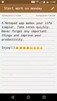 ﻿Notepad Easy Notes – Notepad for Android ảnh chụp màn hình 5