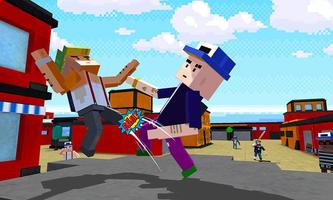 Blocky Neighbor Hero 3D poster