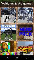 Poster Best Mods for Minecraft PE/PC
