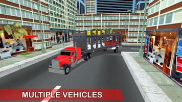Stadt-Auto-LKW-Transport Screenshot 1