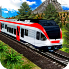 Trem free ride simulação ícone