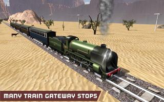Train Simulation Free Ride 3D: train games syot layar 3