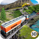 Oil Transporting Tanker 3D icon