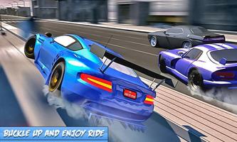 Traffic Car Racer Simulator 3d plakat