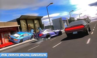 Traffic Car Racer Simulator 3d capture d'écran 1