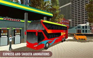 City Coach Bus Transport Simulator: Bus Games โปสเตอร์