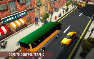 City Coach Bus Transport Simulator: Bus Games اسکرین شاٹ 2