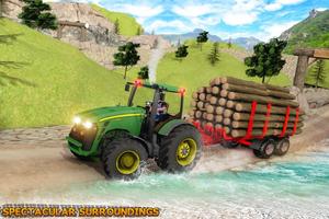 Tractor simulator farmer transport game screenshot 3