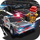 Blocky Zombie Pixel Crush icono