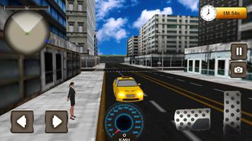 Poster Crazy Taxi Driving Sim 3D 2019