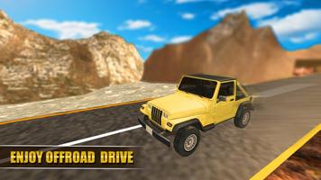 Offroad 4x4 Hill Driving - 3D Jeep Simulator 2017 Affiche