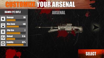 Zombie Assassin 2017 : Assassin Frontier War تصوير الشاشة 2