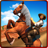 Texas Wild Horse Race 3D Mod apk أحدث إصدار تنزيل مجاني
