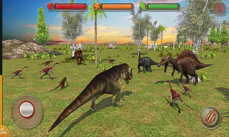 Download do APK de real dino t-rex dinosaurs jogo para Android