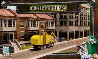 Garbage Trucker Recycling Sim Affiche