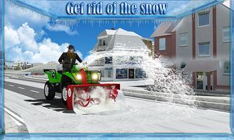 Snow Blower Truck Simulator 3D تصوير الشاشة 2