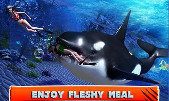 Killer Whale Beach Attack 3D 截图 1