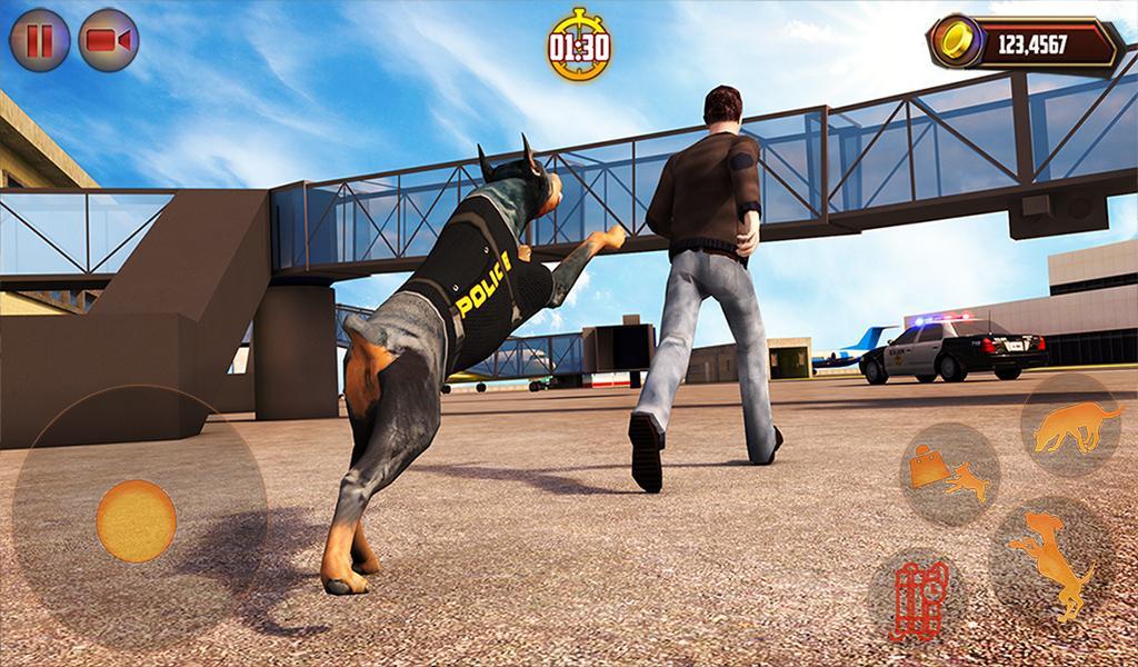 Airport Police Dog Duty Sim For Android Apk Download - neighborhood of robloxia how to become a police dog in the new