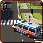 Ambulance Rescue Simulator 3D আইকন