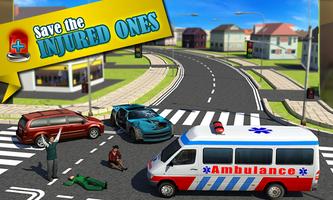 Ambulance Rescue Simulator 3D اسکرین شاٹ 3