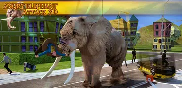 Angry Elephant Attack 3D