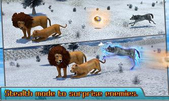 Angry Wolf Simulator 3D स्क्रीनशॉट 2
