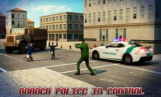 Border Police Adventure Sim 3D Cartaz