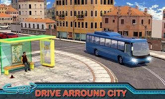 City Bus Driving Mania 3D پوسٹر
