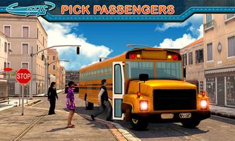 City Bus Driving Mania 3D تصوير الشاشة 2