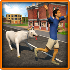 Crazy Goat in Town 3D আইকন