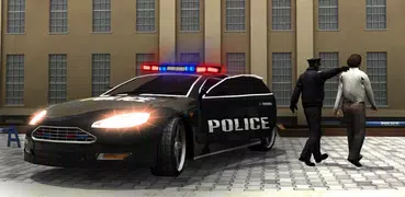 Crime Town Police Car Driver