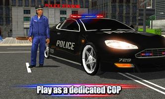 Crime Town Police Car Driver syot layar 3