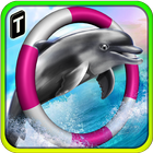 Dolphin Racing 3D icône