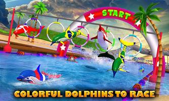 Dolphin Racing 3D Affiche