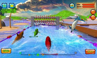 Dolphin Racing 3D capture d'écran 2