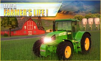 Farm Tractor Simulator 3D Poster