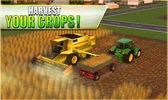 Farm Tractor Simulator 3D syot layar 1