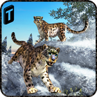 Forest Snow Leopard Sim أيقونة