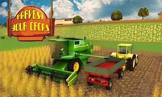 Hill Farmer Sim 3D Affiche
