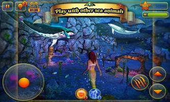 Cute Mermaid Simulator 3D imagem de tela 3