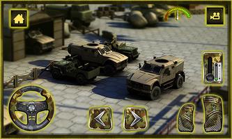 Army War Truck Simulator 3D capture d'écran 2