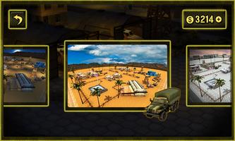 Army War Truck Simulator 3D capture d'écran 3