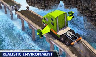 Modern Flying Truck Sim 3D capture d'écran 3